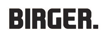 Birger logo blanc